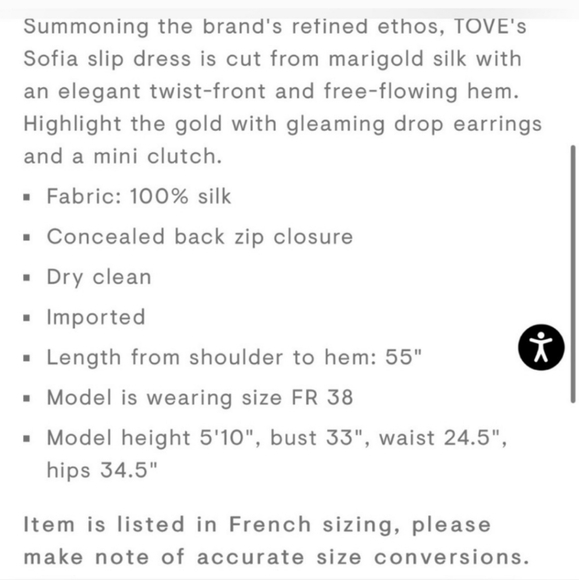 TOVE SOFIA SILK MIDI DRESS 6‎ - Picture 7 of 16